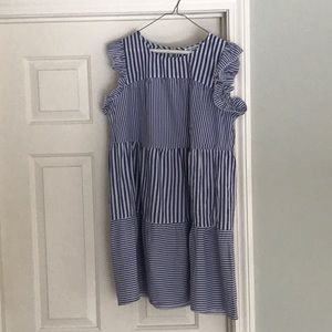 Tiered cotton summer dress